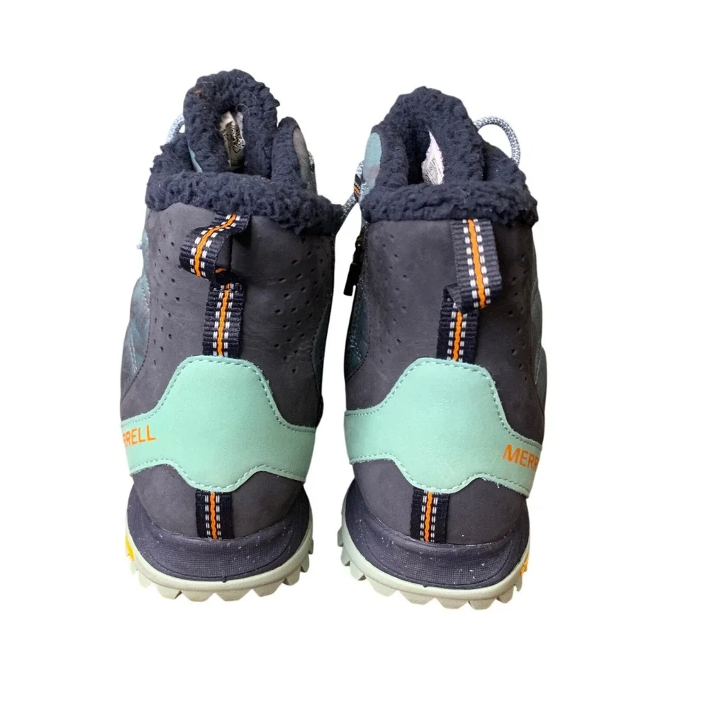 Merrell Womens Antora Winter Snow Boots‎ in Arctic Cobalt Waterproof Size 7.5